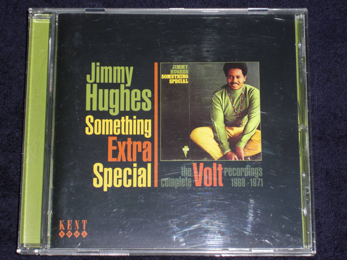 UK盤CD　Jimmy Hughes ： Something Extra Special - The Complete Volt Recordings 1968-1971 全27曲(Kent Records CDKEND 341)E _画像1