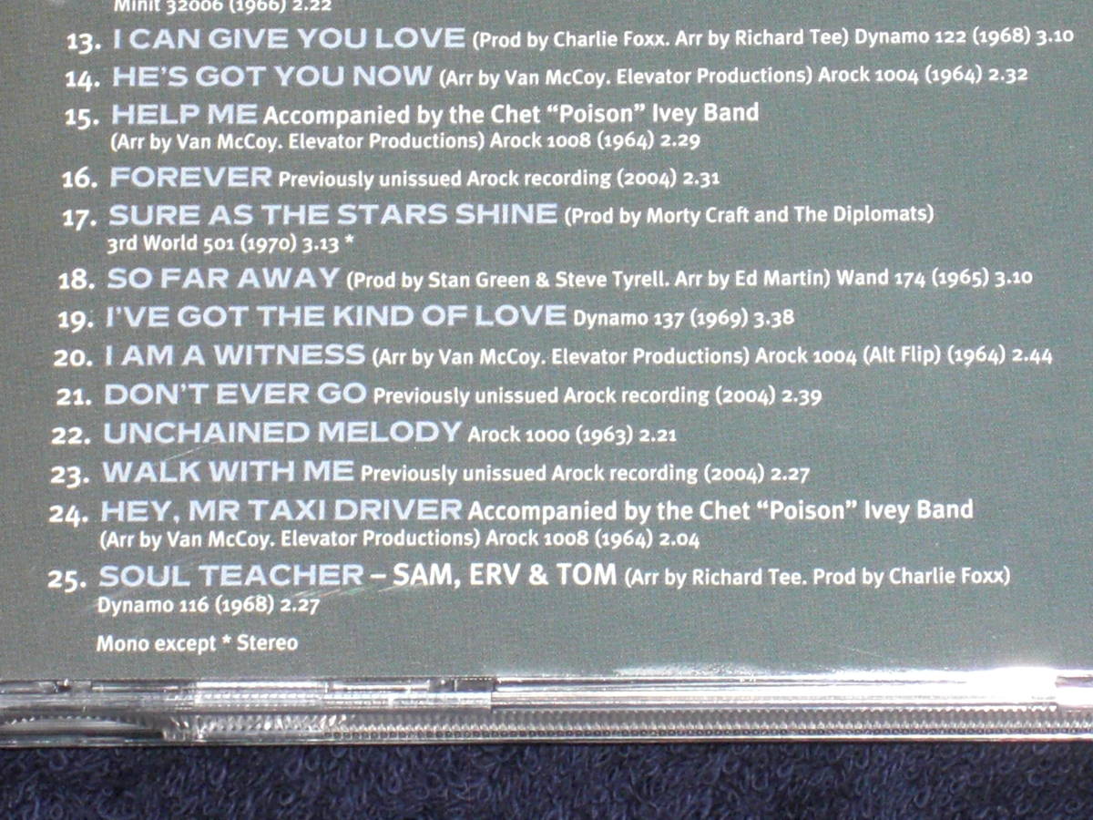 UK盤CD　The Diplomats ： Greatest Recordings 　（Kent Soul CDKEND 232）G soul_画像6