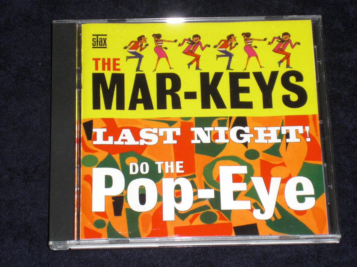 US盤CD　The Mar-Keys ： Last Night! / Do The Pop-Eye 　Remastered（Stax SCD-88041-2）H soul_画像1