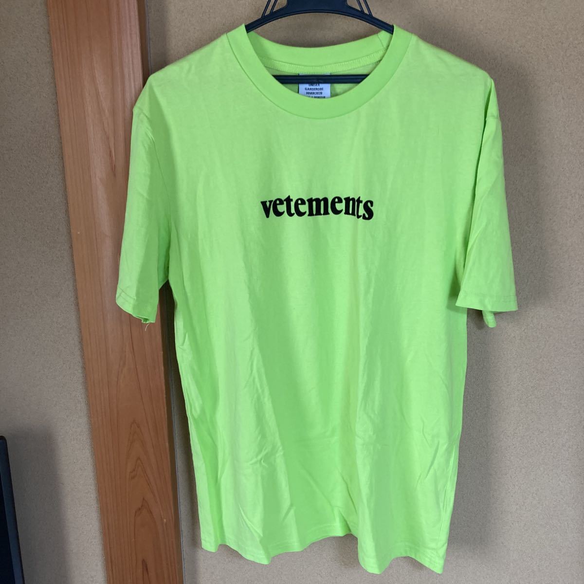 ヴェトモン VETEMENTS 20SS SS20TR304 サイズ:L バーコードパッチロゴプリントTシャツ OM10 | www