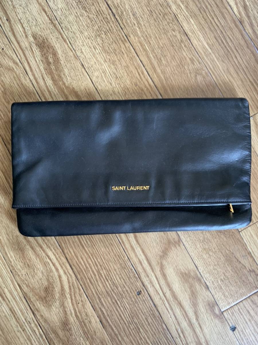 クーポン利用&送料無料 SAINT LAURENT PARIS サンローラン レザー