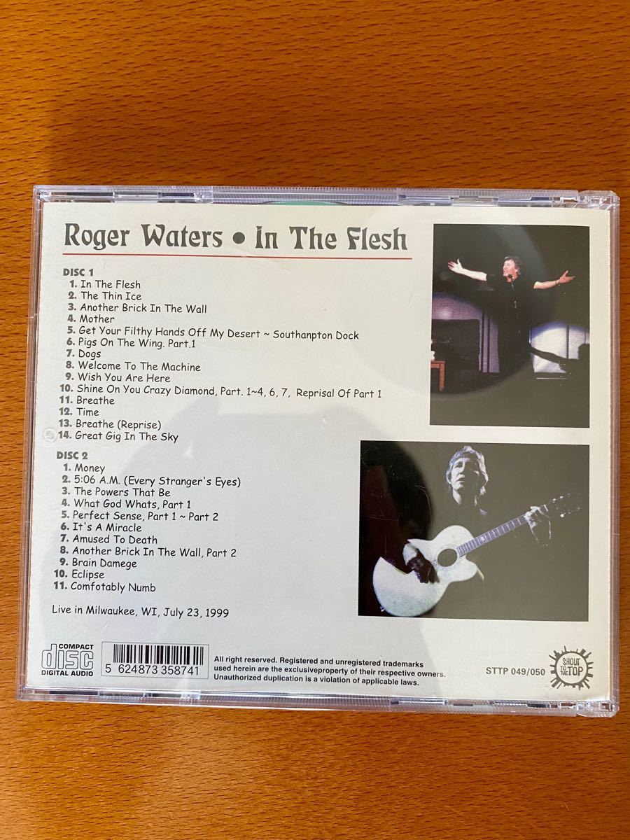 激レア　Roger Waters in the flesh 2CD ロジャーウォーターズ
