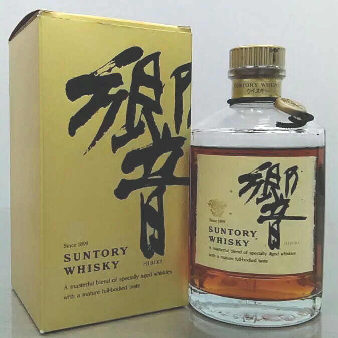 サントリー 響 金キャップ 箱あり 古酒未開栓 K2105-