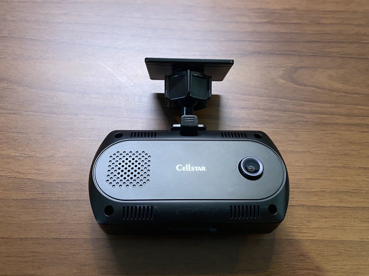 セルスタードライブレコーダー CSD-290 Dvr-GALUDA GPS 前方カメラ後方カメラ　音声録音　CELLSTAR 安全運転　ドラレコ　事故防止保険_画像2