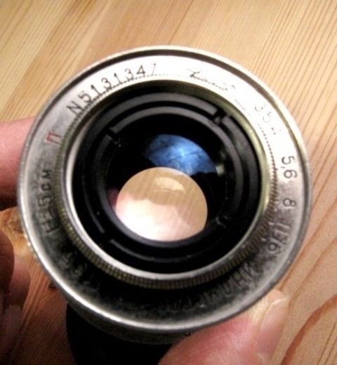 Leicaレンズ好きに★「 ロシアKMZ製”インダスター22”　5㎝ f3.5　:N5131347」：Lマウント/沈胴式_画像2