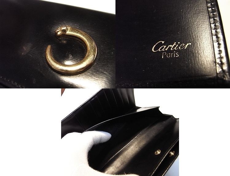 ☆良品☆カルティエ ゴールドパンサー 小銭入れ付き長財布 ☆良品☆カルティエ ゴールドパンサー 小銭入れ付き長財布