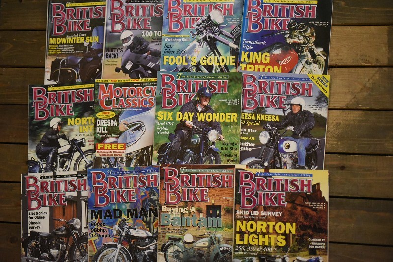 未使用品】 「BRITISH B0863 BIKE」 マガジン ブリティッシュバイク 12