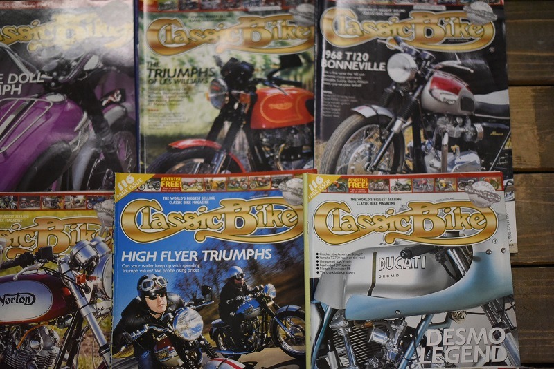 B0866 「Classic Bike」 クラシックバイク　12冊セット　ヴィンテージ　モーターサイクル誌　古本　雑誌 マガジン_画像3