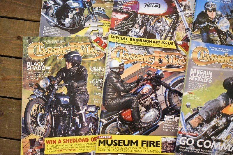 B0866 「Classic Bike」 クラシックバイク　12冊セット　ヴィンテージ　モーターサイクル誌　古本　雑誌 マガジン_画像2