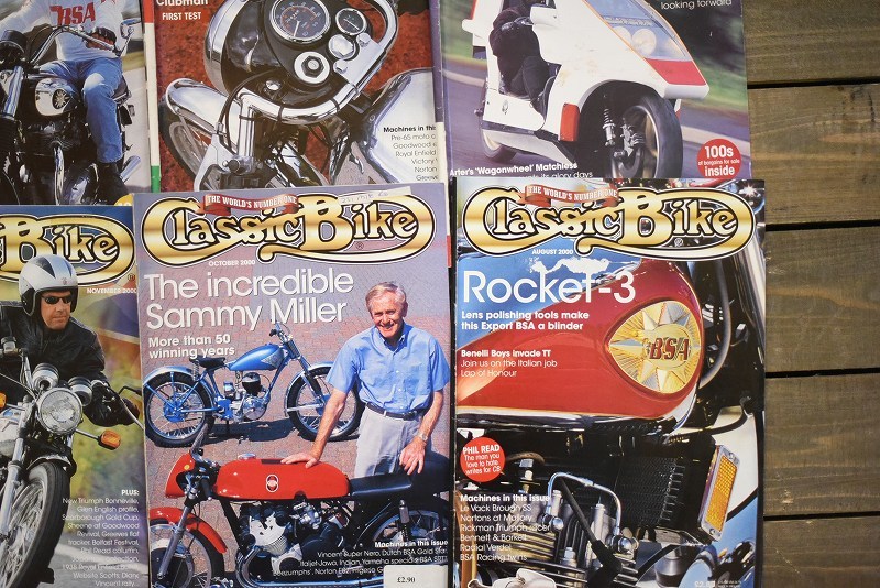 B0868 「Classic Bike」 クラシックバイク　12冊セット　ヴィンテージ　モーターサイクル誌　古本　雑誌 マガジン_画像4