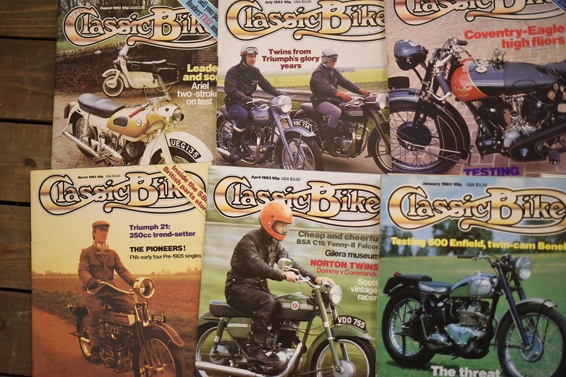 新素材新作 B0875 マガジン クラシックバイク 12冊セット ヴィンテージ モーターサイクル誌 古本 雑誌 Bike」 「Classic -  オートバイ一般 - labelians.fr