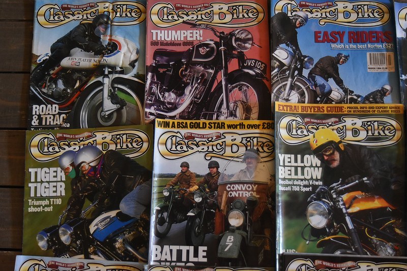 B0883 「Classic Bike」 クラシックバイク　12冊セット　ヴィンテージ　モーターサイクル誌　古本　雑誌 マガジン_画像2