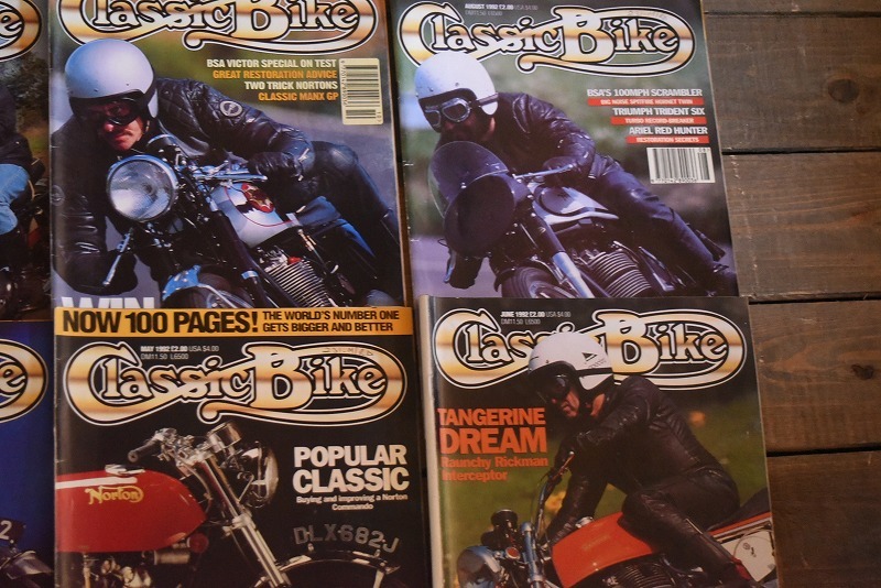 B0902 「Classic Bike」 クラシックバイク　12冊セット　ヴィンテージ　モーターサイクル誌　古本　雑誌 マガジン_画像3