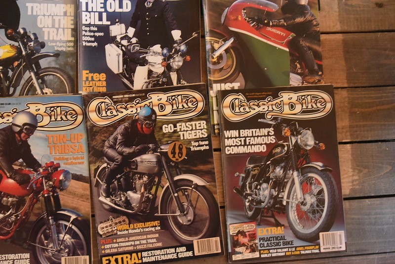 B0903 「Classic Bike」 クラシックバイク　12冊セット　ヴィンテージ　モーターサイクル誌　古本　雑誌 マガジン_画像5