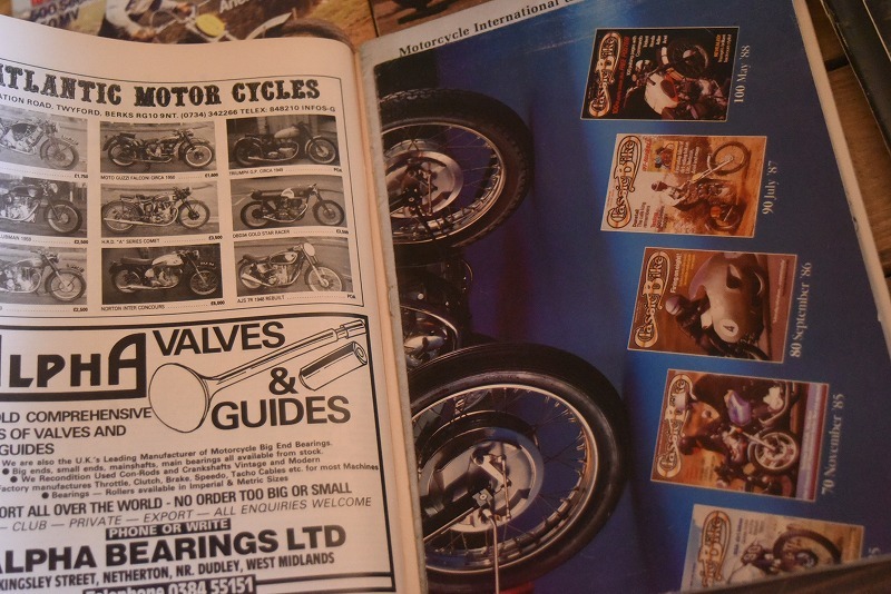 B0906 「Classic Bike」 クラシックバイク　破れあり　12冊セット　ヴィンテージ　モーターサイクル誌　古本　雑誌 マガジン_画像6