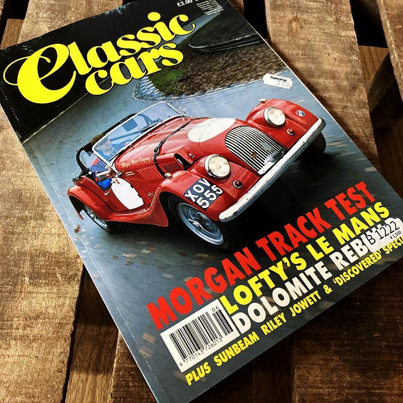 B1222　「CLASSIC CARS」クラシックカー　ヴィンテージ　英国車 バイク カスタム 古本　雑誌 旧車　当時物　ビンテージ　自動車_画像1