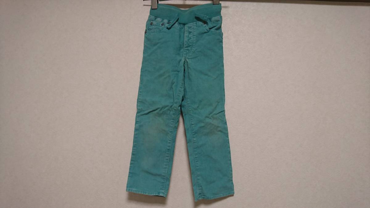 babyGAP コーデュロイパンツ 110cm エメラルドグリーン色 ボトムス パンツ ズボン 