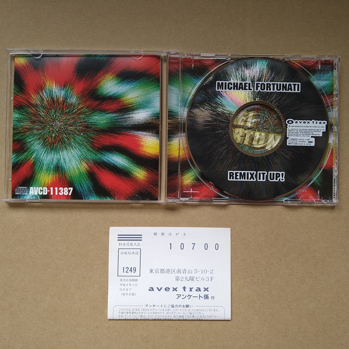 マイケル・フォーチュナティ/リミックス・イット・アップ! MICHAEL FORTUNATI/Remix It Up! [CD] 1995年 AVCD-11387_画像3