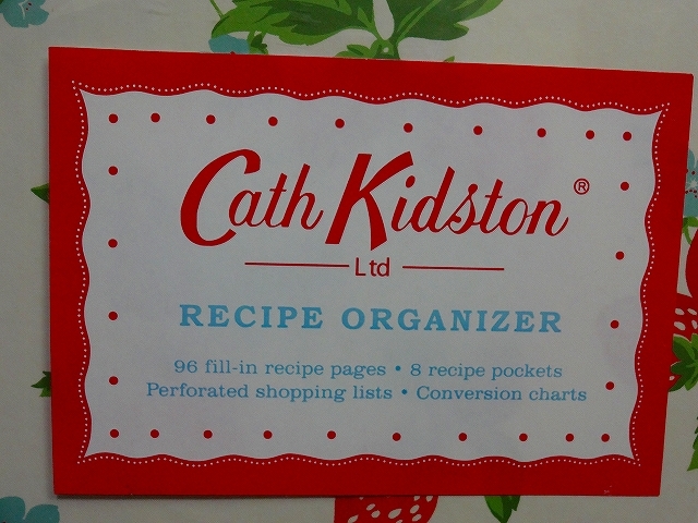 新品レアCath Kidston/キャスキッドソンLtd RECIPE ORGANIZERスクラップブック_画像1