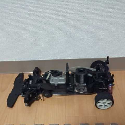 逸品】 車体 ラジコン エンジンカー 京商 ジャンク シャーシ CV-R CVR