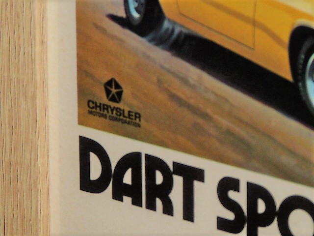1973 год USA иностранная книга журнал реклама рамка товар Dodge Dart Sport Rallye Dodge dirt спорт Rally ( A4size*A4 размер )