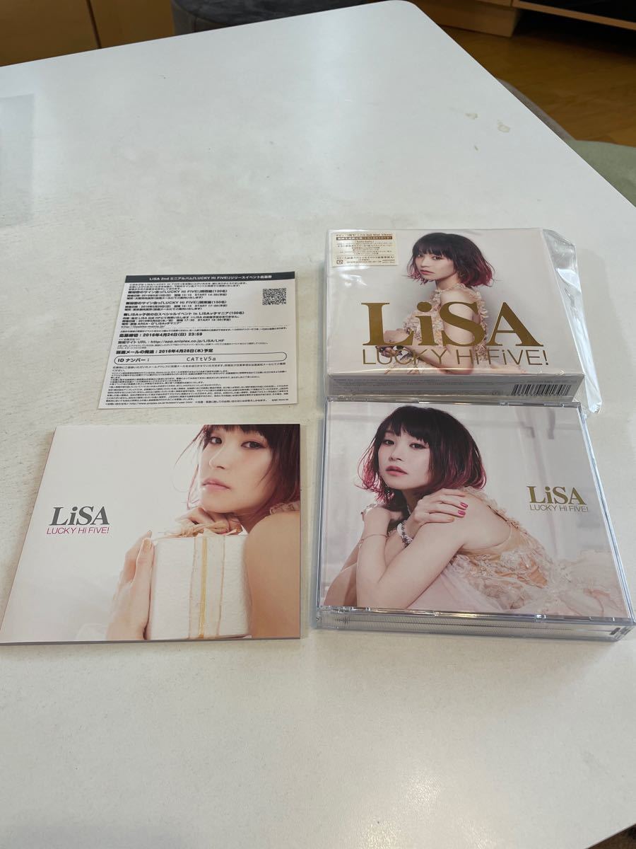 Paypayフリマ Lucky Hi Five 初回生産限定盤 Blu Ray Dvd付 Cd Lisa Paypayフリマ Lucky Hi Five 初回生産限定盤 Blu Ray Dvd付 Cd Lisa