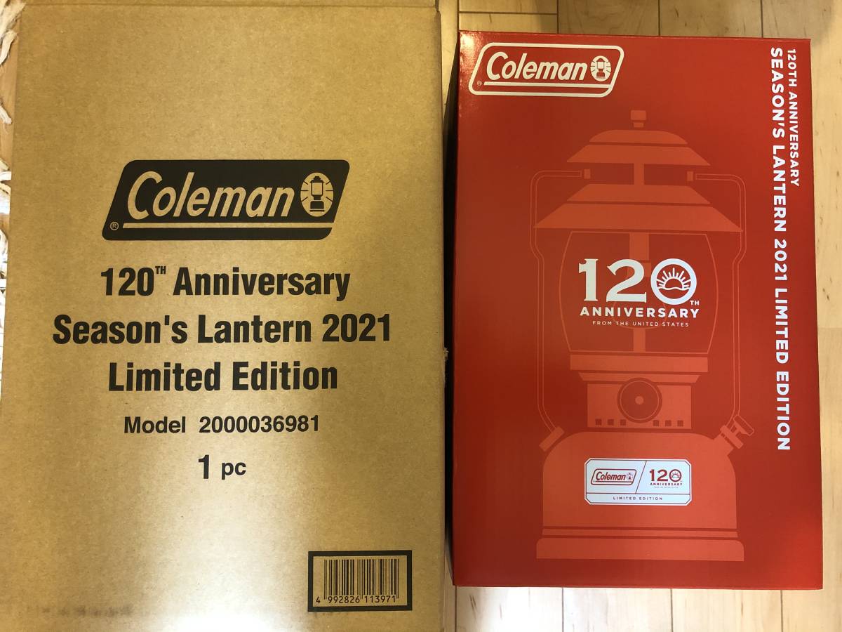 新品正規】120周年 ランタン / コールマン シーズンズランタン 新品正規】120周年 ランタン / コールマン シーズンズランタン