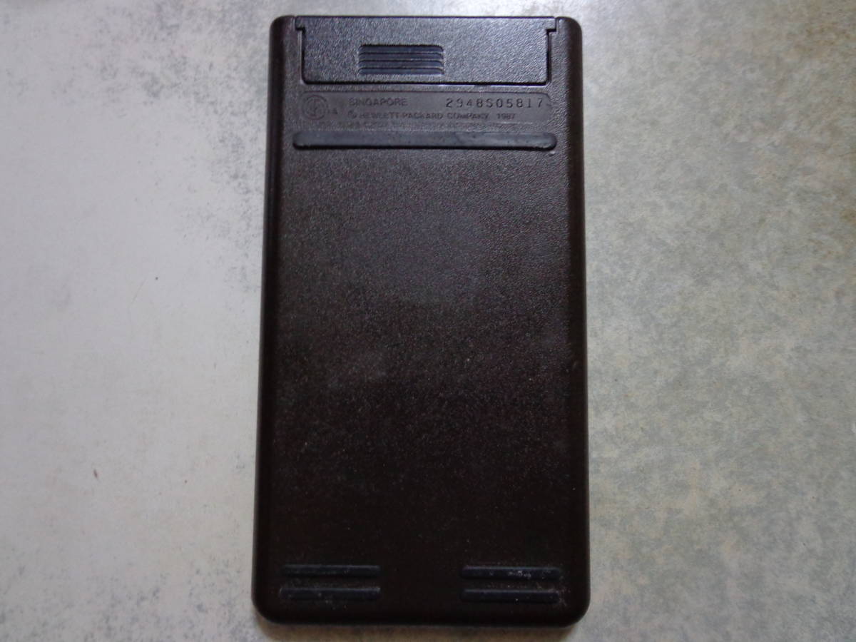 レトロ電卓 プログラム関数電卓 ヒューレットパッカード HP32S RPN