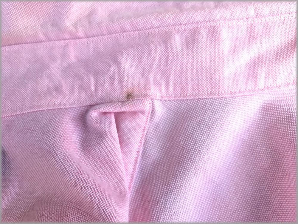 * Polo Ralph Lauren YARMOUTH оскфорд земля длинный рукав кнопка down рубашка size 16-33 розовый * 90s Vintage 