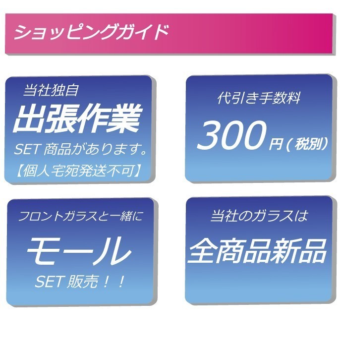 (ガラス単品)（ボカシ無し）ウイングロード ワゴン / ADバン / ファミリアバン / ランサーカーゴバン Y12系 フロントガラス Y12 B2111_画像2