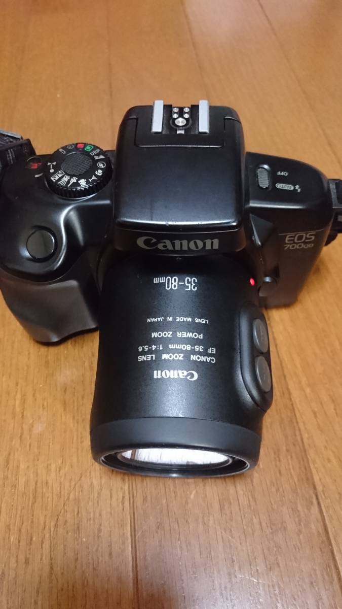 ◆　一眼レフ　カメラ　キャノン　CANON　EOS700QD　望遠レンズ付　USED　ジャンク　◆_画像2