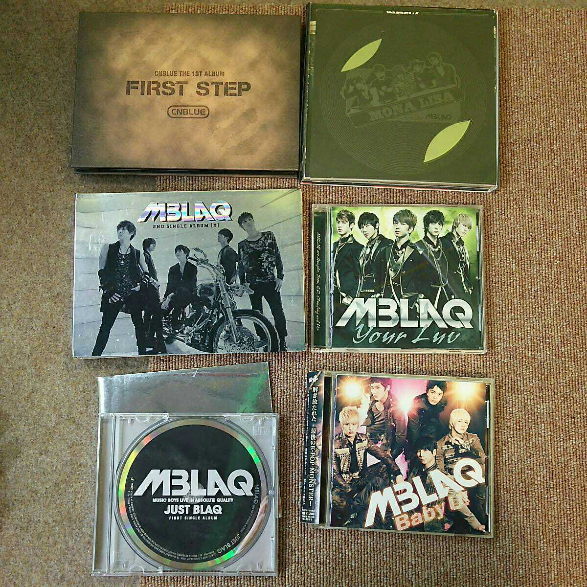 CNBLUE MBLAQ CD シングル アルバム まとめて セット 韓国 韓流 K-POP 中古 長期保管_画像1