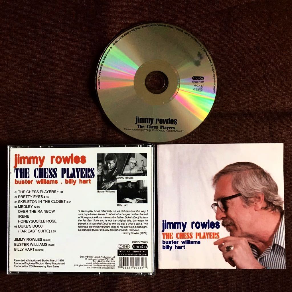 ジミー・ロウルズ/ピアノ・トリオ/バスター・ウィリアムス/ビリー・ハート/PIANO TRIO/チョイス・レーベル/珠玉ジャズ・ピアノ職人名手1976の画像1