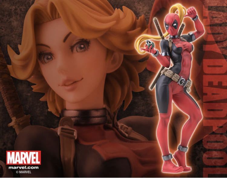 MARVEL美少女 レディ・デッドプール フィギュア ◆ 山下しゅんや コトブキヤ 【送料無料】_画像1