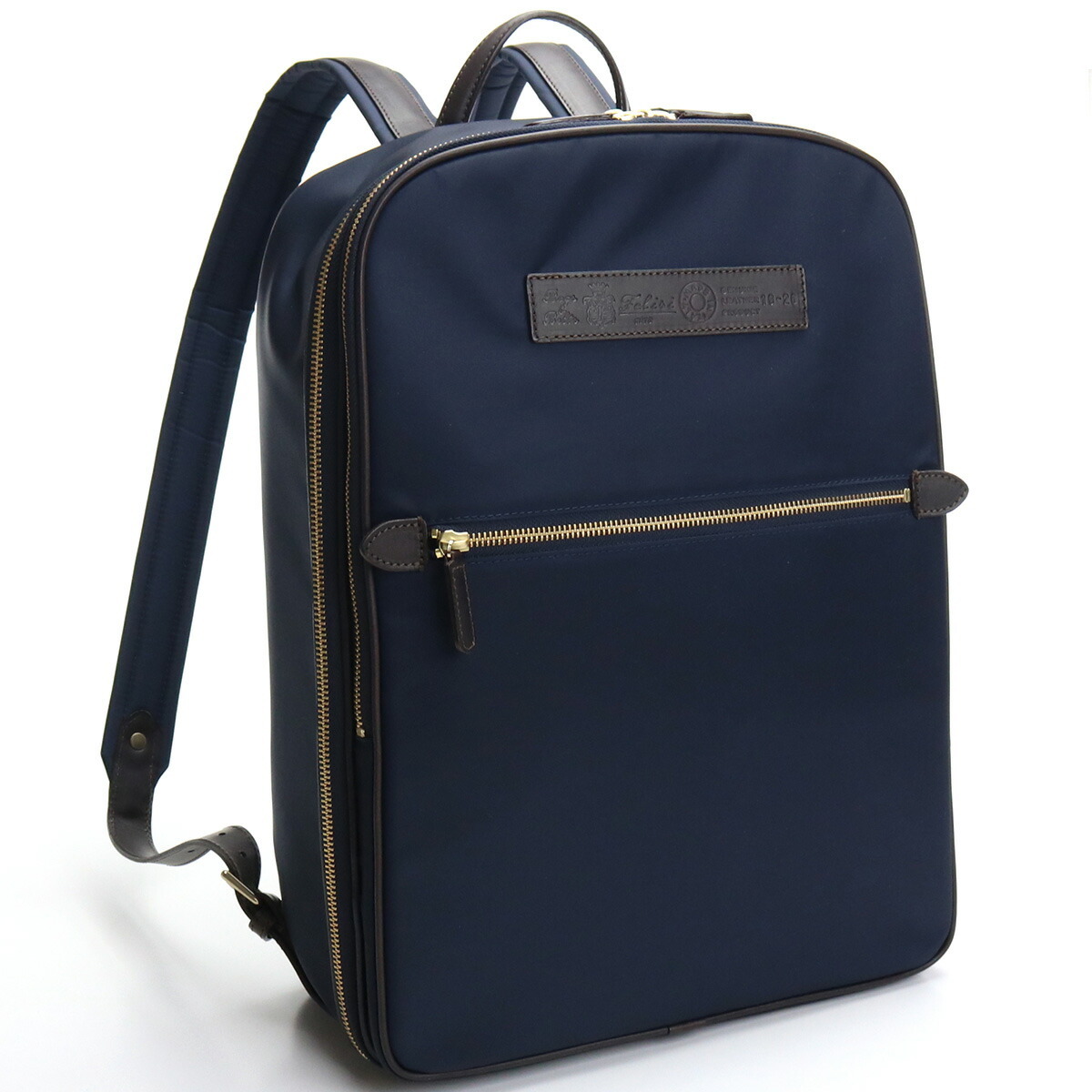 世界的に フェリージ FELISI リュック 19-26 DS03 0043 NAVY BROWN
