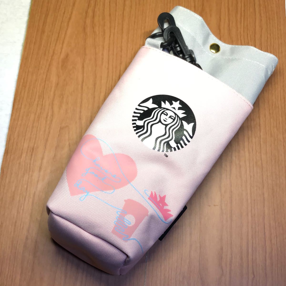 スターバックス ショルダーボトルケース スタバ 25周年 新品未 スターバックス ショルダーボトルケース スタバ 25周年 新品未