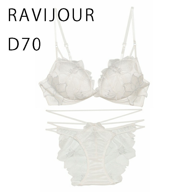 RAVIJOUR ラヴィジュール ブラセット フラワー D70 セクシー RAVIJOUR ラヴィジュール ブラセット フラワー D70 セクシー