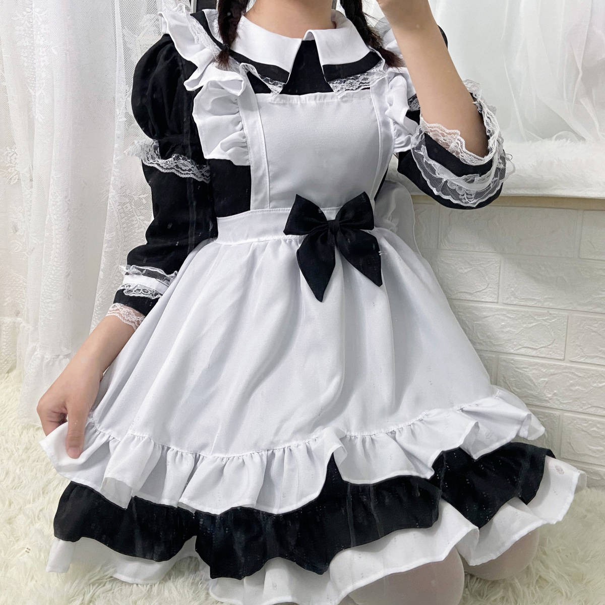  lady's made clothes Lolita culture festival lovely Halloween festival Event an educational institution festival costume play clothes 