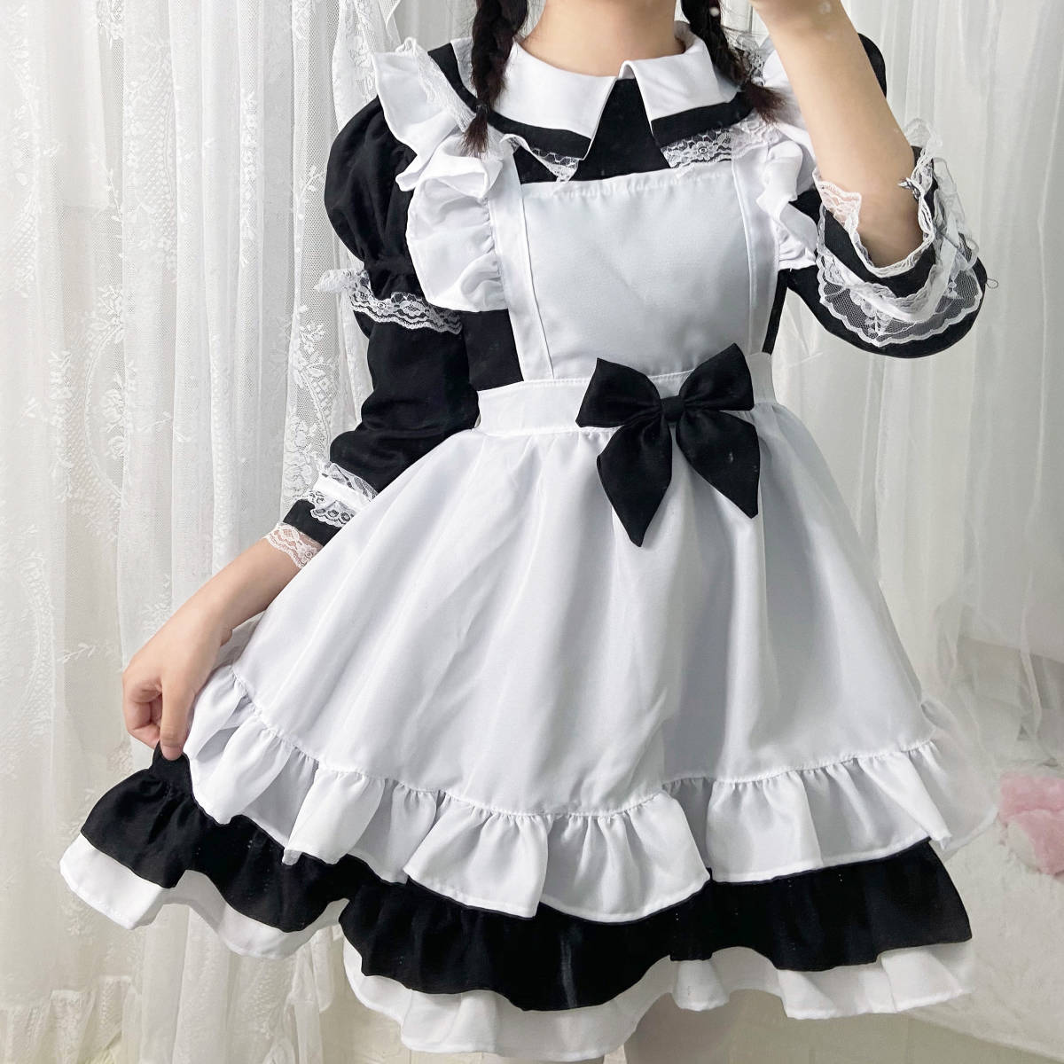  lady's made clothes Lolita culture festival lovely Halloween festival Event an educational institution festival costume play clothes 