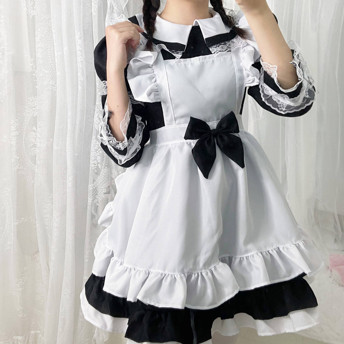  lady's made clothes Lolita culture festival lovely Halloween festival Event an educational institution festival costume play clothes 