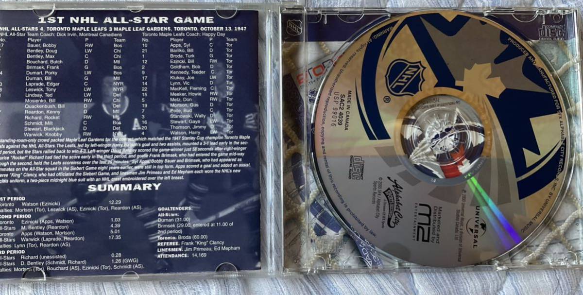 NHL ALL STAR GAME HITS! CD アイスホッケー_画像3