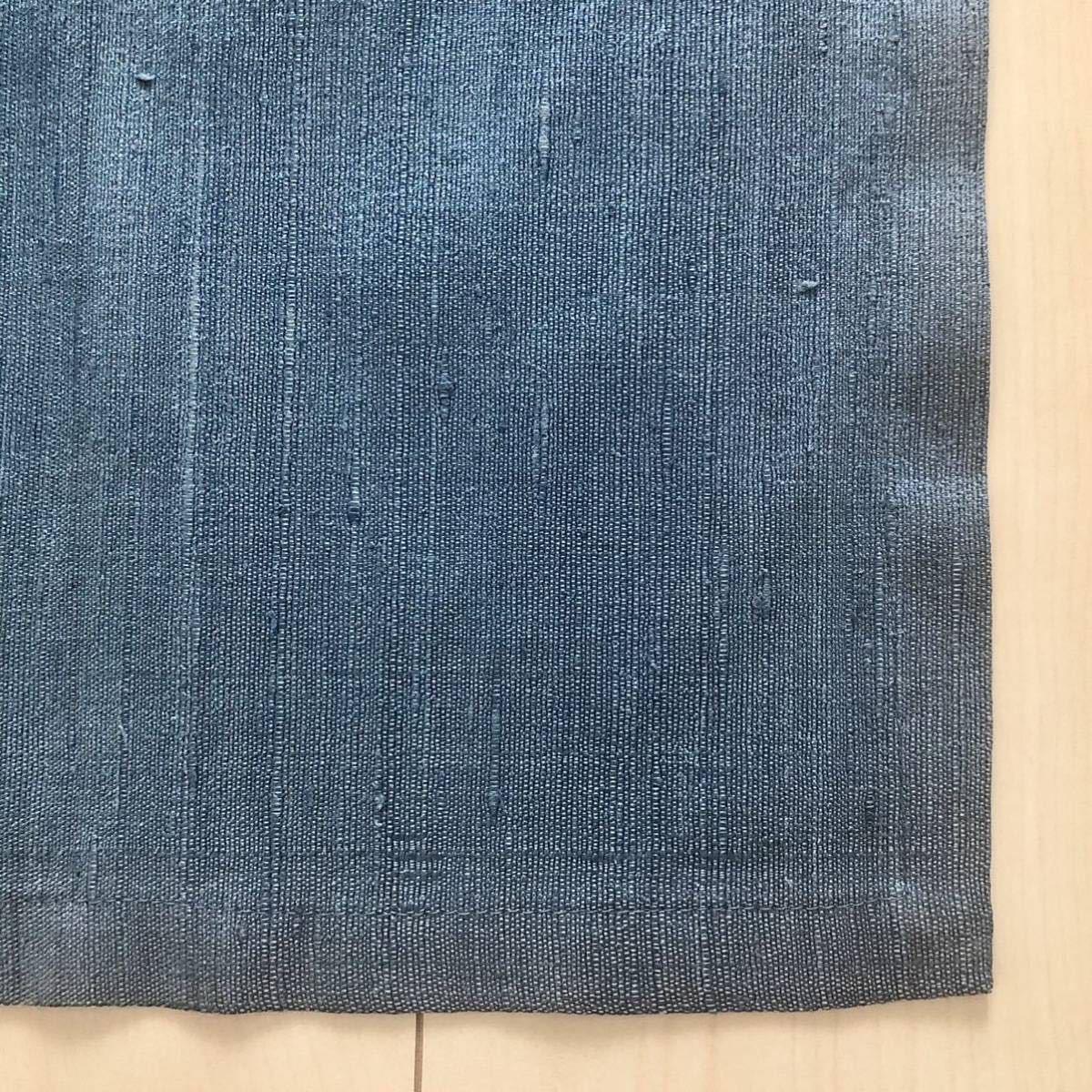 [ beautiful goods ][Cassina ixc./kasi-naikssi-] bed spread bed liner bed slow blue 138cm×60cm high class hotel 