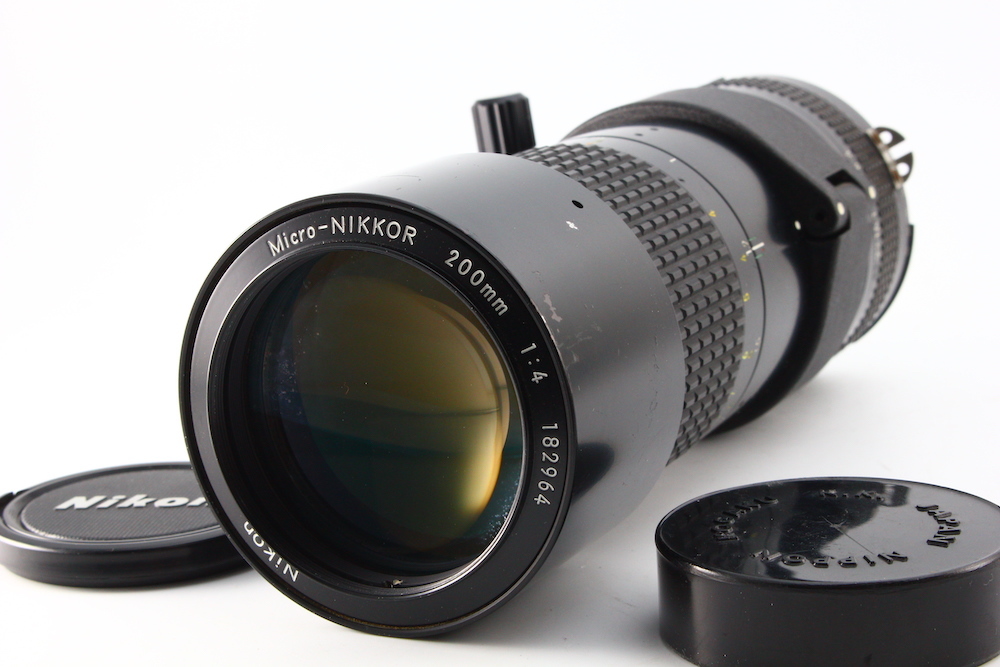 人気商品!! ニコン Ai Micro Nikkor 200mm F4 フィルター・ケース
