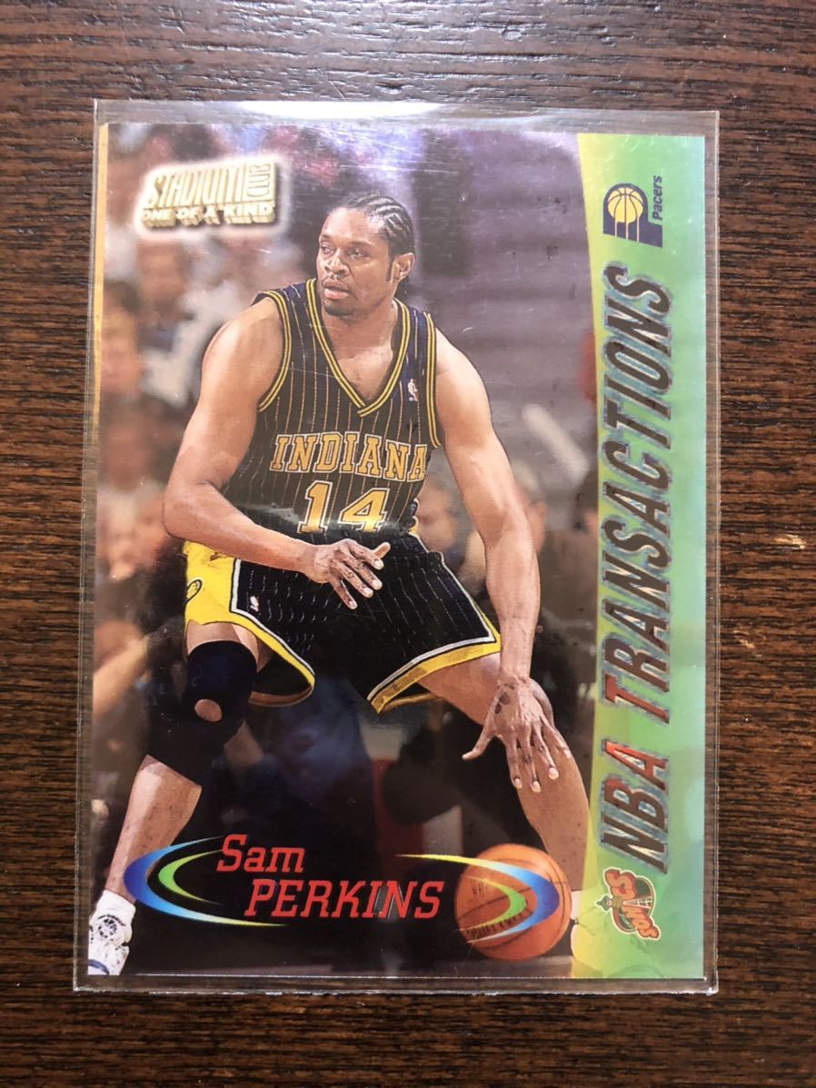TOPPS STADIUM CLUB Sam Perkins one of a kind レア