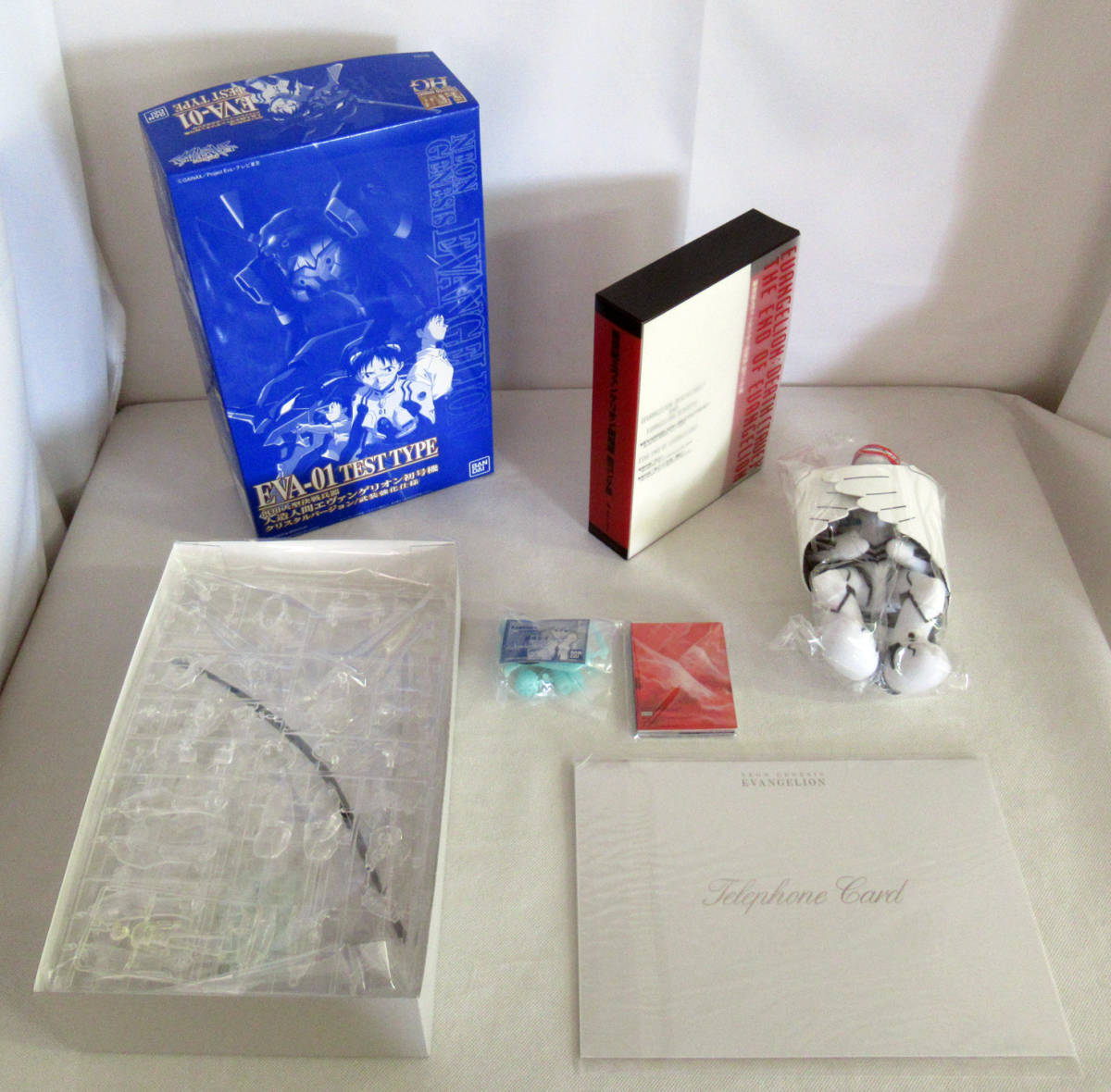 B238* new goods unopened LD BOX* Neon Genesis Evangelion theater version BOX complete the first times limitation version * goods unused telephone card Carddas master z* premium θ