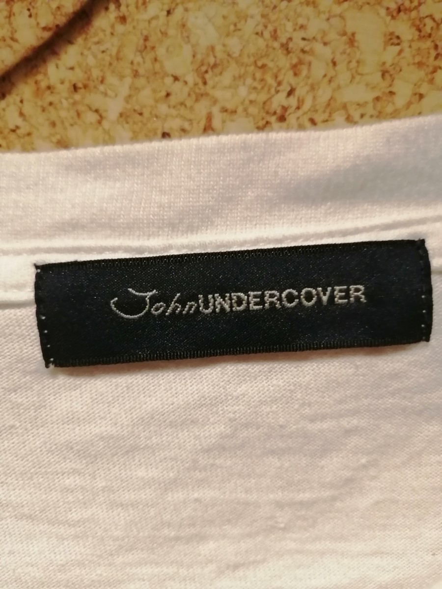 johnUNDERCOVER ロンT 薔薇 Tシャツ