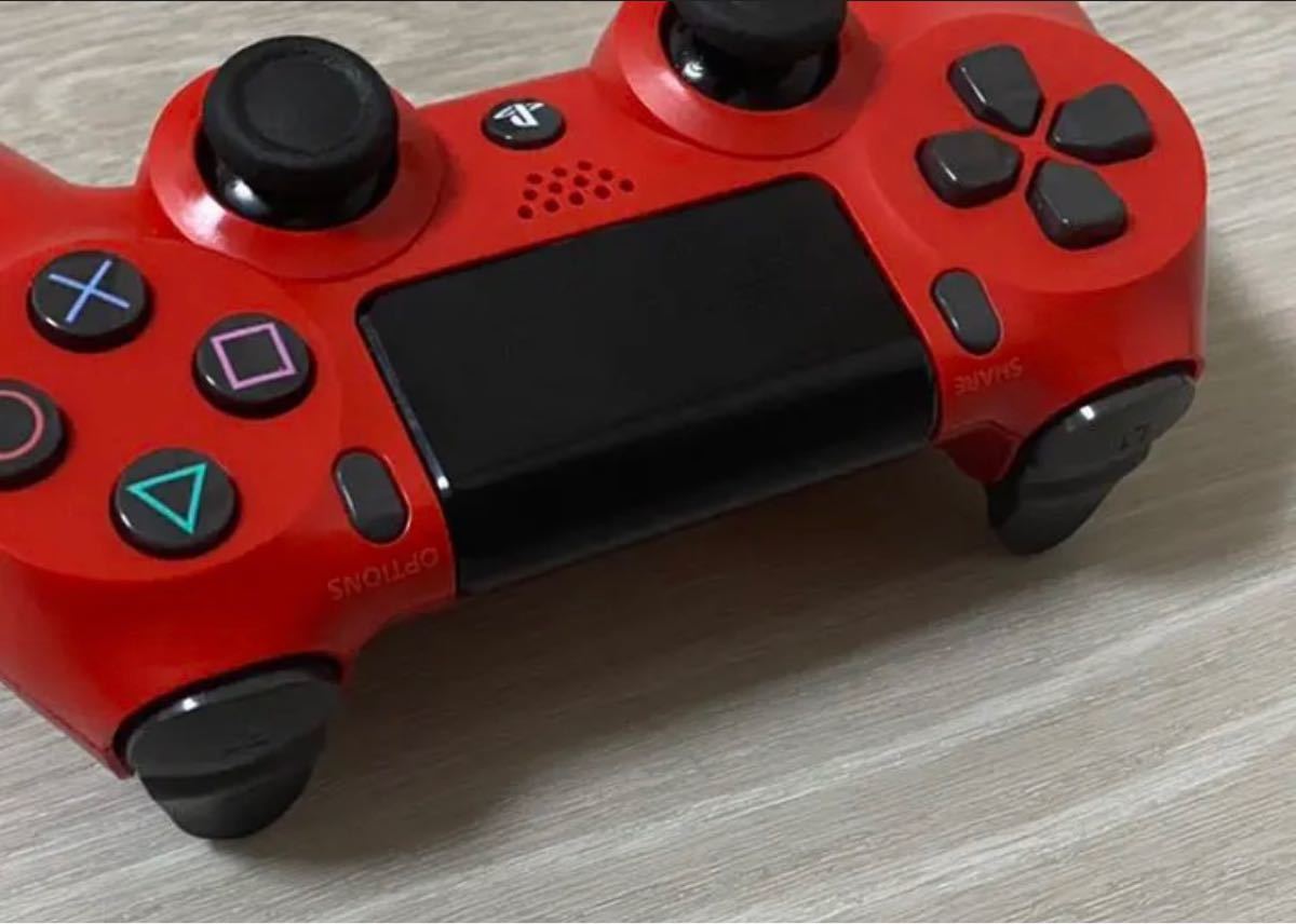 分解清掃品　PS4 コントローラー  DUALSHOCK4 レッド