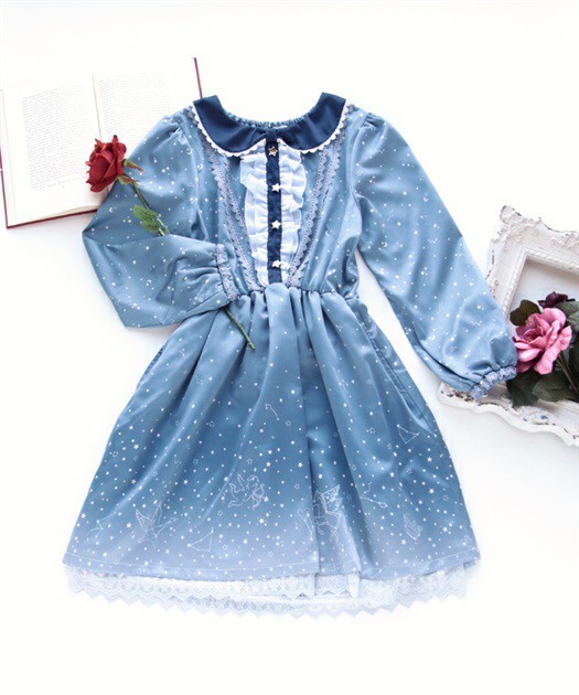 Paypayフリマ Used美品 Axes Femme Kids 星座柄メルヘンワンピース Paypayフリマ Used美品 Axes Femme Kids 星座柄メルヘンワンピース