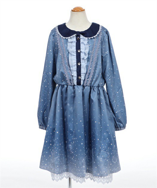 Paypayフリマ Used美品 Axes Femme Kids 星座柄メルヘンワンピース Paypayフリマ Used美品 Axes Femme Kids 星座柄メルヘンワンピース