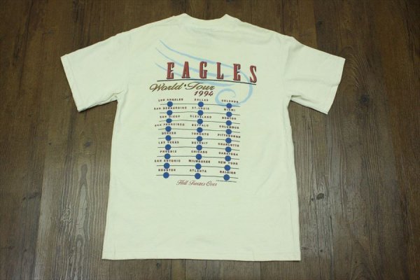 1994年 ビンテージ イーグルス 　EAGLES　ワールドツアー　Tシャツ　ロックT　バンドT　USA製_画像6